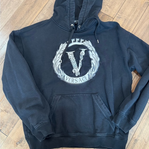 Versace Black Hoodie for Men